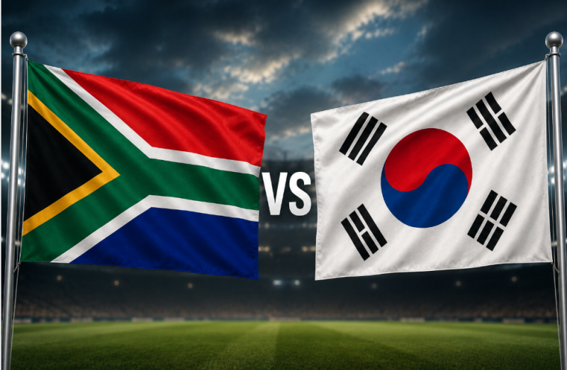 مشاهدة مباراة جنوب أفريقيا وكوريا الجنوبية في كأس العالم