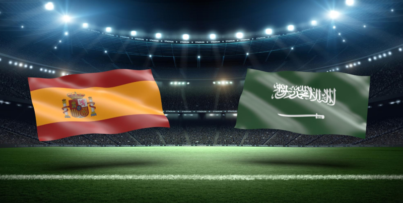 مشاهدة مباراة إسبانيا والسعودية في كأس العالم